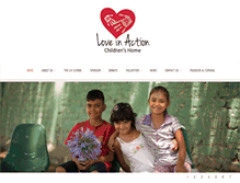 Tablet Screenshot of loveinactioncenter.org